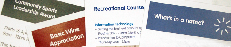 short course leaflets