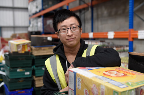 Jason Chau on work placement with FareShare